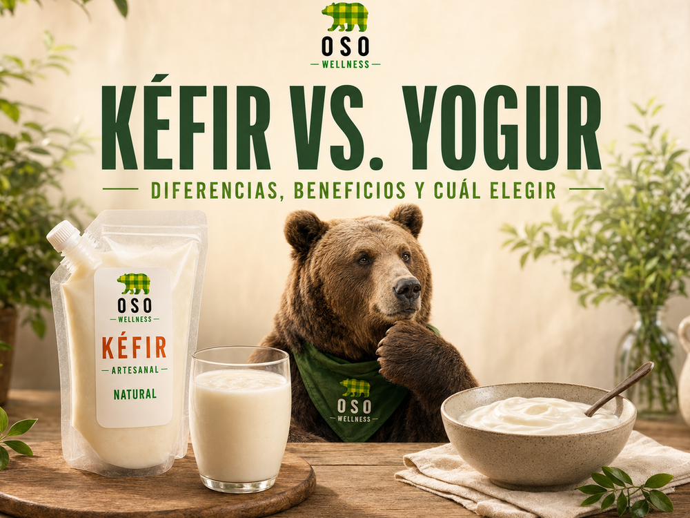 Kéfir vs. yogur: diferencias, beneficios y cuál elegir