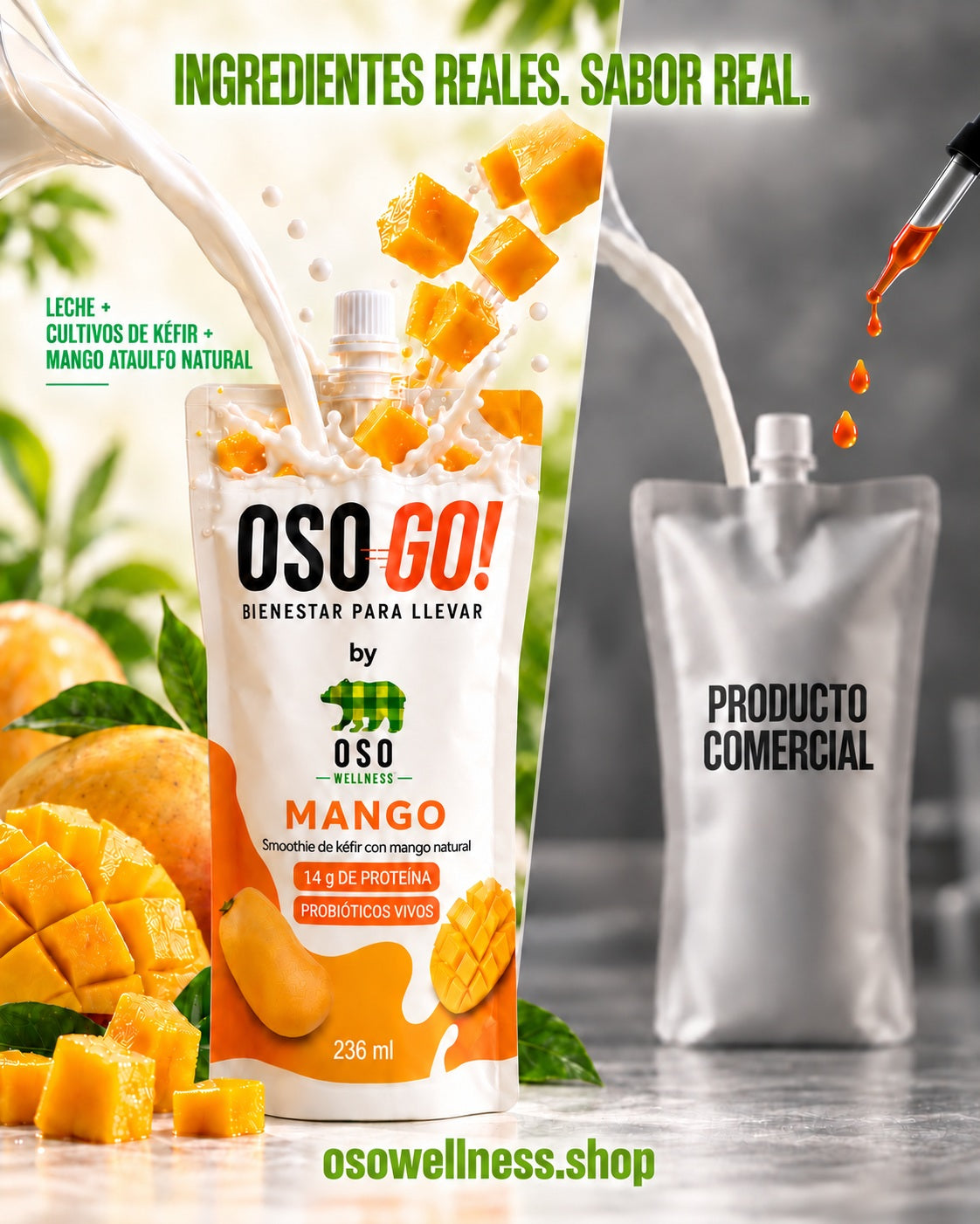 Smoothie de kéfir: qué es, beneficios y cuándo tomarlo