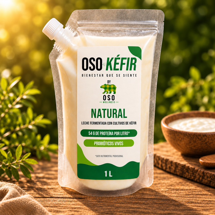 OSO Kéfir Natural Alto en Proteína l OSO Wellness – 1 L