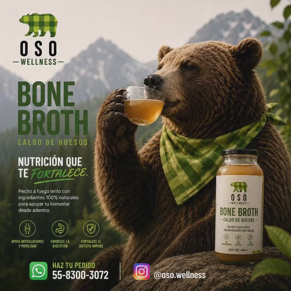 Bone Broth de res concentrado