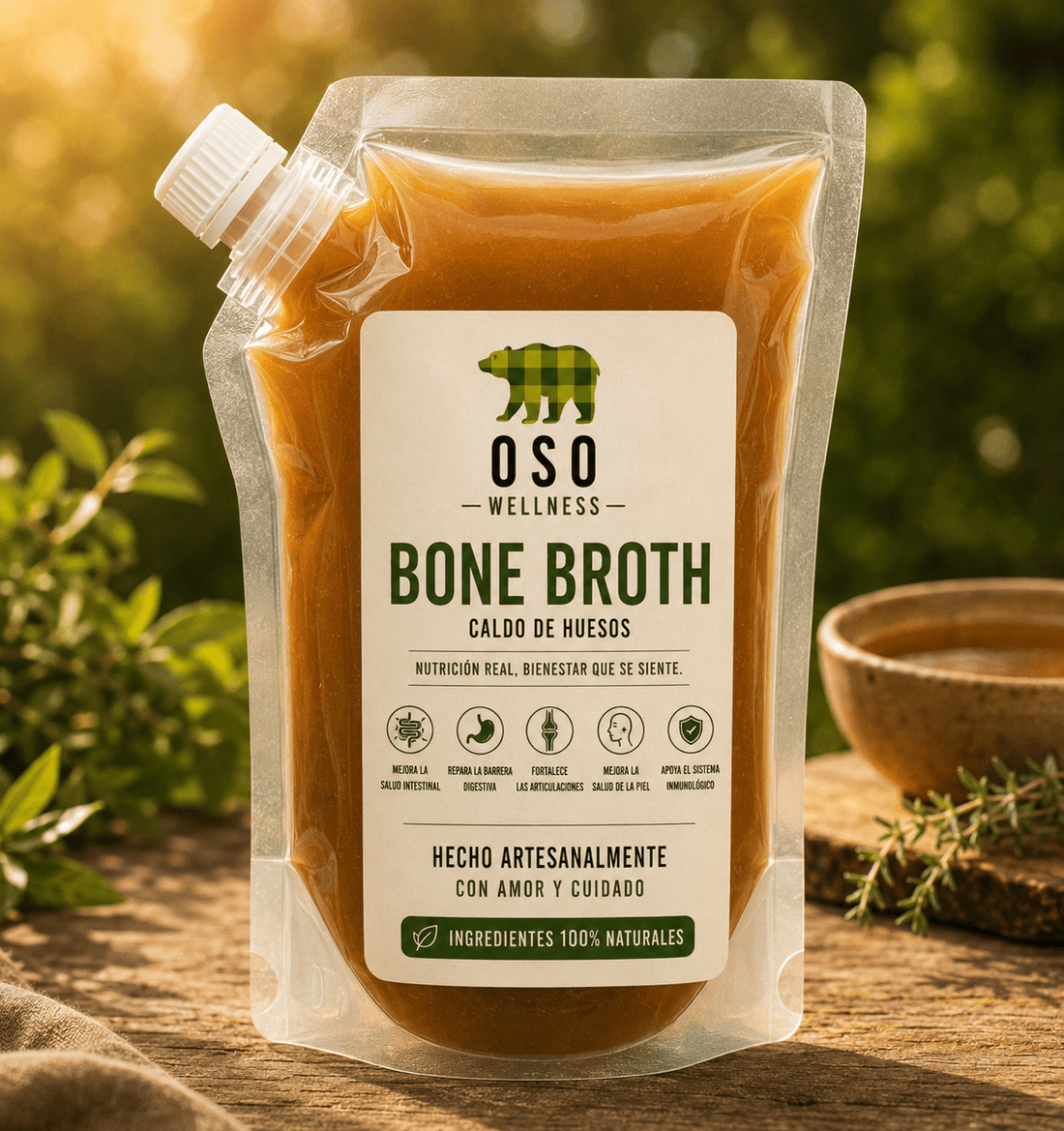 Artisan Concentrated Beef Bone Broth 1 L