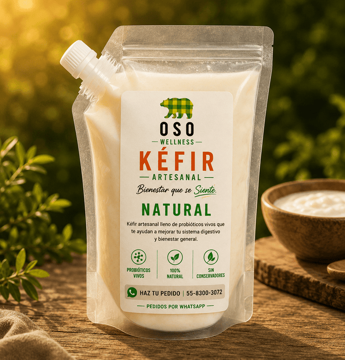 Kefir Artesanal Natural 1 Lts