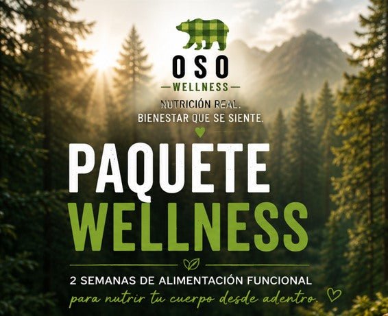 Selección de alimentos funcionales OSO Wellness