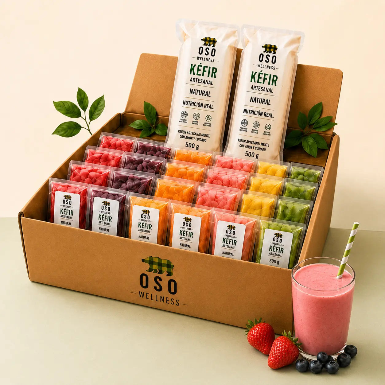 Kéfir Wellness Smoothie Kit